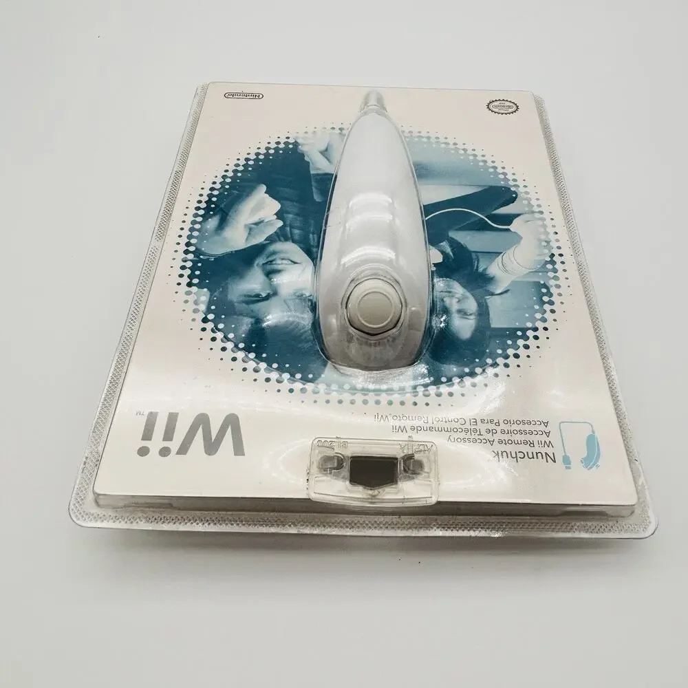 Official Nintendo Wii OEM Nunchuck Controller, NEW Factory Sealed